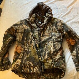 Unisex Camo Puffer Jacket